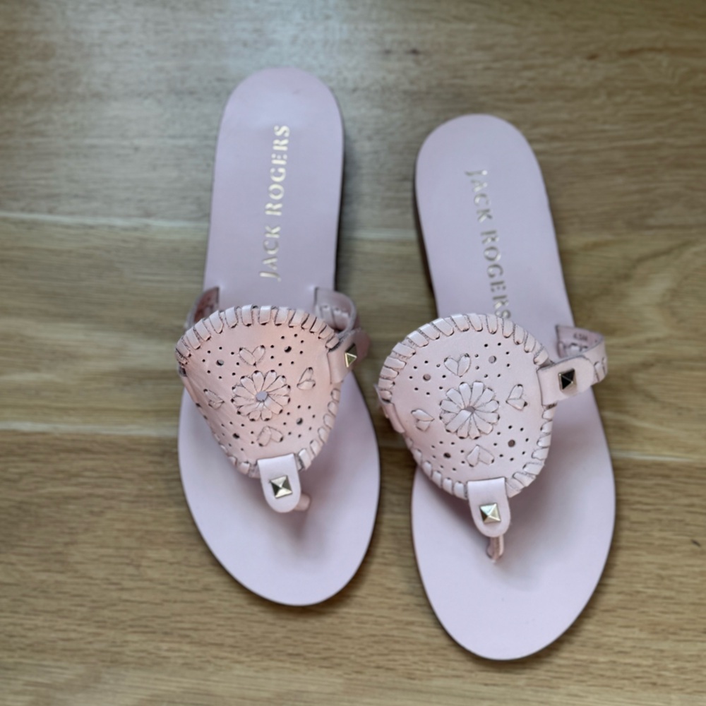 Jack Rogers Pink leather Sandals